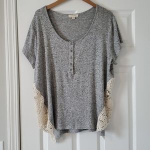 Gray soft shirt